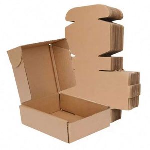 Custom Logo Printed Corrugated Coated Paper Recyclable Rigid <b>Boxes</b> with Matt Lamination for Cosmetic Shipping & <b>Moving</b> - Product Image 6