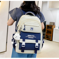 Ensemble de Sacs d'École Tendance Imperméables Personnalisables pour Étudiants