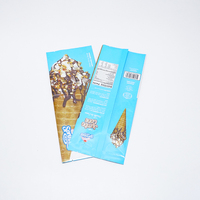Sac d'emballage pour glaces et bâtonnets glacés, imprimé sur mesure, à scellage arrière, avec pochette à déchirure – Offre Spéciale