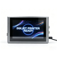 Imprimante jet d'encre thermique industrielle TIJ portable, machine de codage manuelle avec encre à séchage rapide à base de solvant pour bouteilles, plastique, bois