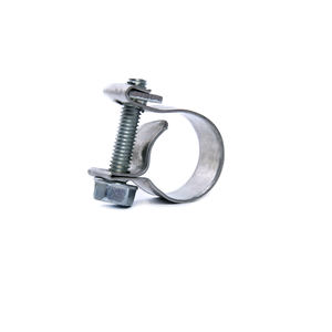 แคลมป์<span class=keywords><strong>รัด</strong></span><span class=keywords><strong>ท่อ</strong></span>ขนาดเล็กแบบปรับได้ ทำจากเหล็กชุบสังกะสี สำหรับงานช่าง - Product Image 2