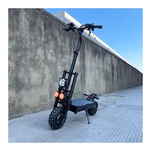Powerful E Scooter Manufacturers 5600w Dual Motor 75kmh Speed 60v 26ah Folding Dual Motor Electric Scooter Adult