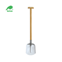 Mini Pala da Giardino Buffalo S504-21T con Manico a T in Metallo, Attrezzo Compatto per Bambini, Vendita all'Ingrosso