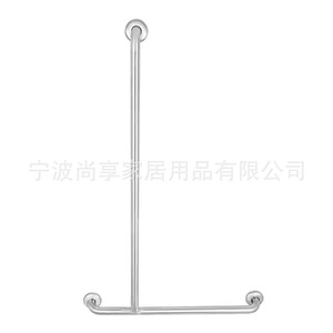 Barre d'appui en acier inoxydable en forme de T, diamètre 32 mm, pour salle de bain, douche, soutien de sécurité pour personnes âgées - Product Image 2