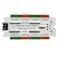 Contrôleur d'éclairage d'escalier LED 12V 24V à 32 étapes avec capteur de mouvement PIR, pour éclairage de marche séquentiel et dynamique