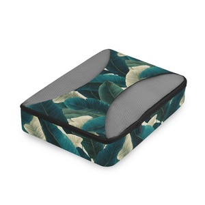 Ensemble de 4 sacs de rangement portables personnalisables pour vêtements, sacs de voyage compressibles, cubes de compression pour bagages avec dessus en maille - Product Image 3