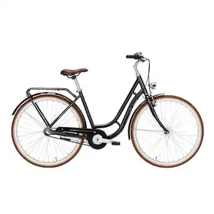 Guter Verkauf Schwarz 28 Zoll Lady City Fahrräder für Erwachsene Paar Design Bicicleta Fahrrad Pendel fahrrad City Bike Cycle