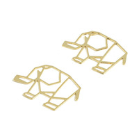 Collier Pendentif Unisexe en Laiton Plaqué Or 18K, Motif Animal Mignon, Idéal pour les Amoureux des Animaux – Vente en Gros de Cadeaux Souvenirs Tendance et Délicats