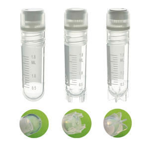 Tubo <span class=keywords><strong>Cryovial</strong></span> de Laboratório Auto-permanente Interno Plástico Cryo Tubo estéril descartável 1.8ml 2ml Cryotube <span class=keywords><strong>4.5ml</strong></span> 5ml - Product Image 5