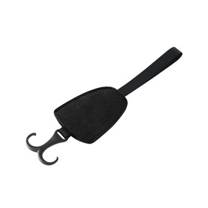 Sangle de rappel de siège en daim avec crochet dissimulé pour intérieur de véhicule, accessoire de localisation de siège automobile - Product Image 5