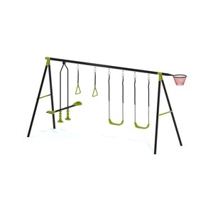 Ensemble de balançoire et toboggan en plastique durable pour enfants, intérieur/extérieur, en solde - Product Image 3