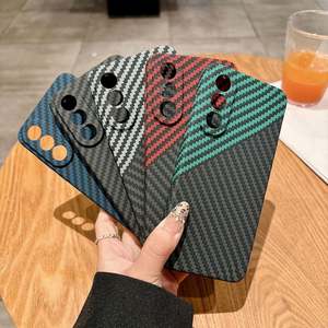Funda Protectora de Lujo para OnePlus Nord 5 Ultra 13T Nord 4 2T CE2 CE3 Lite, Diseño de Fibra de Carbono Kevlar, Carcasa de PC Anti-caídas - Product Image 1