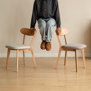 <span class=keywords><strong>Chaise</strong></span> et table en bois de chêne naturel de qualité M FAS, <span class=keywords><strong>chaise</strong></span> de salle à manger en bois, <span class=keywords><strong>2</strong></span> pièces - Product Image 2