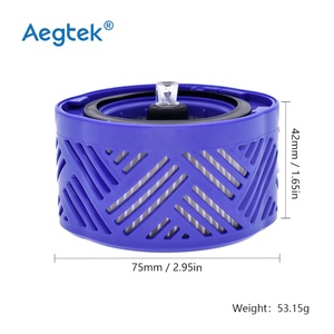 Piezas de repuesto <span class=keywords><strong>V6</strong></span> Post Pre filtros HEPA para Dysons Absolute Motorhead <span class=keywords><strong>aspiradora</strong></span> inalámbrica 965661-01 y 966741-01 - Product Image 2