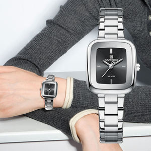 Montre pour femme NAVIFORCE 5075, montre de sport en acier inoxydable, montre classique pour femme, montre simple avec éclairage nocturne - Product Image 5