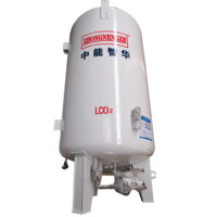 Réservoir de stockage cryogénique de 200 000 litres d'oxygène liquide, d'argon liquide, d'azote liquide, de dioxyde de carbone, de GNL - Solution clé en main