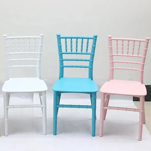Chaises Chiavari en résine plastique rose pour enfants, pour fête d'<span class=keywords><strong>anniversaire</strong></span> - Product Image 4