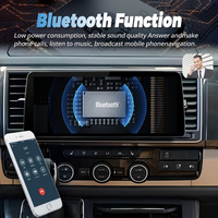 12.3 pouces Qled écran Android 13 2Din Radio stéréo pour VW Multivan T6 2016 GPS voiture multimédia lecteur vidéo Carplay unité principale