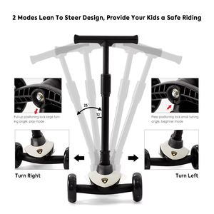 Lamborghini Professional Kids Toddlers 3 grandes roues Scooter pour enfants facile à plier Sécurité Bicyclette Jouets de plein air pour enfants - Product Image 2