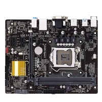Carte mère de bureau ASUS B85M-V PLUS M ATX pas chère, 4e génération LGA1150 Intel I3/I5/I7 DDR3 double canal, disque dur SATA, PCI-E 3.0