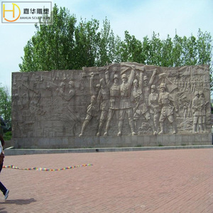 Escultura Hahua, Relieve en Piedra, Murales de Mármol Blanco, Figura Cultural, Arte Mural para Decoración de Paisajes de Plazas Universitarias - Product Image 2