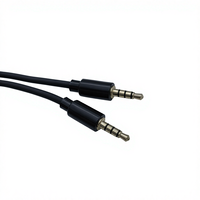 Câble audio stéréo auxiliaire COMTON 4 pôles TRRS 3,5 mm mâle vers mâle pour téléphone, casque, voiture