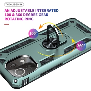Coque de protection pour <span class=keywords><strong>Xiaomi</strong></span> 5G, étui de téléphone universel résistant aux chocs en TPU pour Mi 11 Lite, avec support rotatif à <span class=keywords><strong>360</strong></span> degrés, vente en gros - Product Image 6