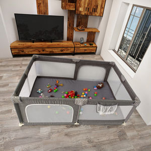 ODM Clôture de sécurité pour enfants de style panneau moderne durable pour bébés tout-petits avec portail pour salon extérieur cour de jeu - Product Image 1