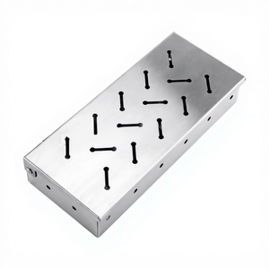 Boîte à fumée en acier inoxydable de haute qualité pour grillades, outils de fumage pour <span class=keywords><strong>barbecue</strong></span> en extérieur, camping et jardin - Product Image 3