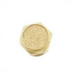 Vanne solénoïde pneumatique YIIDNN en cuivre, silencieux d'aération fileté droit mâle NPT1/8'' 1/4'' 3/8'' 1/2'' 3/4'' 1'' - Product Image 4