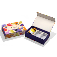 Boîte d'emballage personnalisée de luxe pour compléments alimentaires et vitamines, avec logo sur mesure
