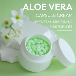Crème en capsule hydratante à la vitamine C, E et à l'aloe vera, crème pour le visage au saumon PDRN, marque privée - Product Image 2