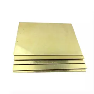 0.01mm-1mm C2600 C3712 Soft Hard Brass Sheet Brass Plate