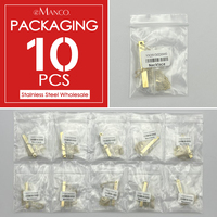 eManco 10PCS Collier délicat en acier inoxydable avec barre verticale, chaîne à barre rectangulaire gravable pour femme, idéal pour le bureau et les tenues quotidiennes superposées