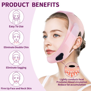 Double Chin Reducer V Line <b>Face</b> Lifting Tape <b>Face</b> Strap - Product Image 4