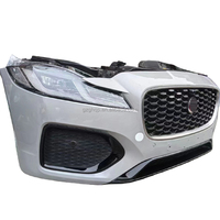 Conjunto de Parachoques Delantero con Ventilador de Refrigeración, Rejilla de Parachoques Original y Kit de Carrocería Blanco para Modelos Jaguar XF/XFL, 2021-2025.