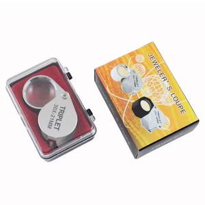 แว่นขยายพับได้แบบพกพาสำหรับงานโบราณและเพชร ขยายได้ 10x / 20x / 30x - Product Image 6