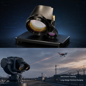 Módulo de Telémetro Láser JRT de 15 km, Precisión de 2 m, Módulo de Telémetro de 1535 nm, Sensor de Telémetro de 5 Hz y 17000 m para Drones - Product Image 5