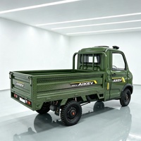 Camion de fret électrique à 4 roues, mini camionnette électrique pour le transport agricole, personnalisation possible, fourni par l'usine