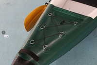 Nouveau Style Portable détachable mer goutte point gonflable Kayak bateau de pêche 2 places 2 personnes aviron Kayak à vendre