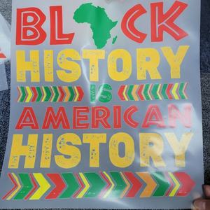 T-shirt con Stampa a Trasferimento Termico Personalizzata con Design Black <span class=keywords><strong>History</strong></span>, Vendita all'Ingrosso - Product Image 2