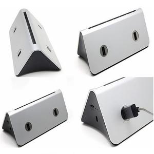 แท่นชาร์จโทรศัพท์มือถือ PD 18W 4ช่องเสียบ USB แสดงโฆษณาที่<span class=keywords><strong>ว</strong></span>างเมนูพา<span class=keywords><strong>ว</strong></span><span class=keywords><strong>เวอร์</strong></span><span class=keywords><strong>แบงค์</strong></span> - Product Image 1