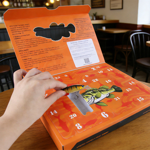 Kit <span class=keywords><strong>de</strong></span> leurres <span class=keywords><strong>de</strong></span> pêche en eau salée universels Selco, boîte mystère complète pour les pêcheurs en mer - Product Image 1
