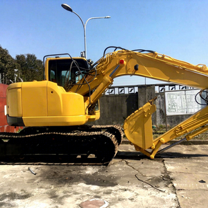 Excavatrice sur chenilles Komatsu Pc138US-8 Jaune Hydraulique pour travaux de construction 13 tonnes - Product Image 1