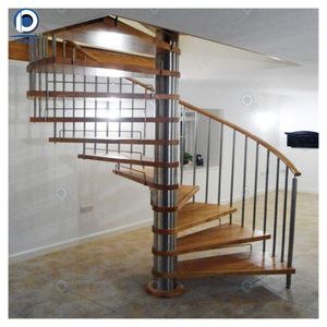 Escalera <span class=keywords><strong>de</strong></span> Caracol Metálica <span class=keywords><strong>de</strong></span> Pared Prima, Escalera Interior Personalizada con Barandilla <span class=keywords><strong>de</strong></span> Acero, Balaustres <span class=keywords><strong>para</strong></span> <span class=keywords><strong>Escaleras</strong></span> - Product Image 5
