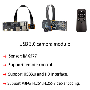 Module de caméra USB3.0 UVC 4K IMX577 Interface HD H.265 Type-C Plug & Play Linux Windows Android Mac <span class=keywords><strong>Raspberry</strong></span> <span class=keywords><strong>Pi</strong></span> 12MP Project - Product Image 2