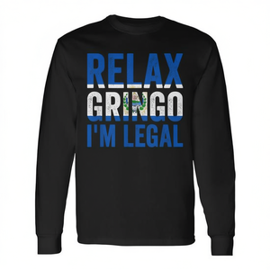 Maglietta a maniche lunghe Relax Gringo I'm Legal El Salvador - Product Image 2