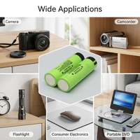 Grosir Baterai Li-ion 18650 NCR18650B 3.7V 3400mAh Original 100% Flat Top/Button, Baterai 18650 NCR 18650B Terproteksi 3400mAh