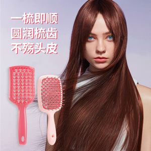 Ensemble de coiffure Saint-Valentin Playboy Guangzhou : Peigne Rose Scellé, Brosse Ajourée, Accessoires Cheveux 199g, Emballage OPP - Product Image 5