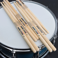 Jazz Drum Zubehör Rutsch fester Drums tick Maple Wood 7A Drum Stick für profession elle Leistung